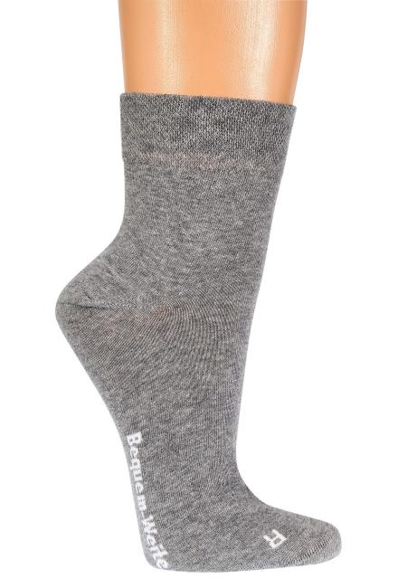 4 Paar TippTexx 24 kurze Gesundheitssocken EXTRA-BREITE Socken Kurzschaft